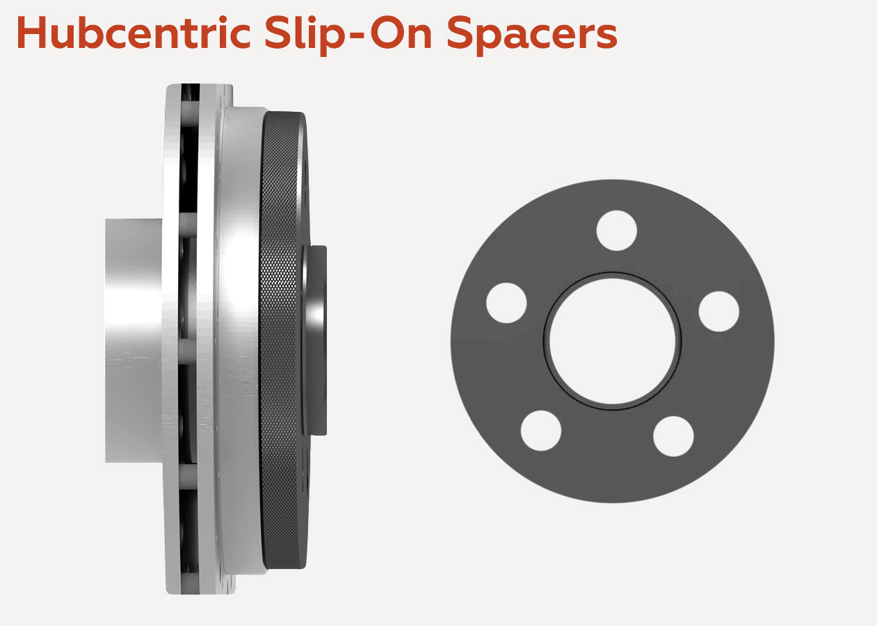 Hubcentric Slip-On Spacers