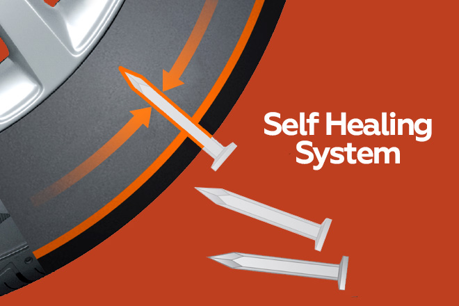 Revolution in Tire Technology: The Self-Healing Tire