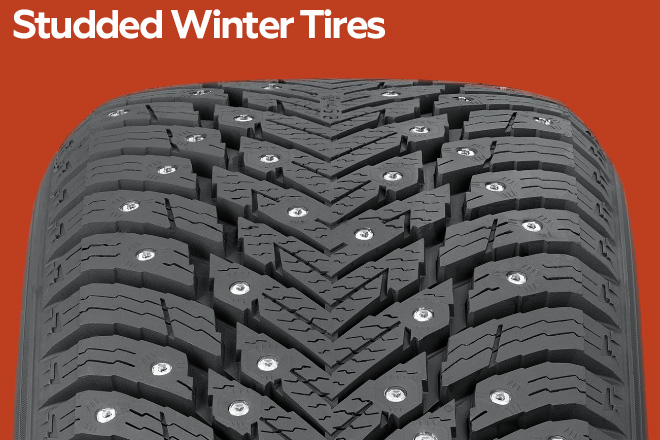 Studded Winter Tires