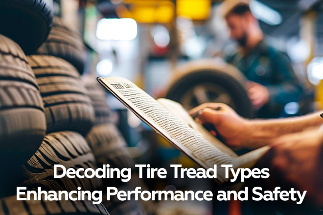 Decoding Tire Tread Types: Enhancing Performance and Safety