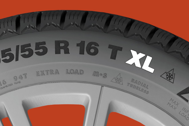 Extra Load (XL) Tires