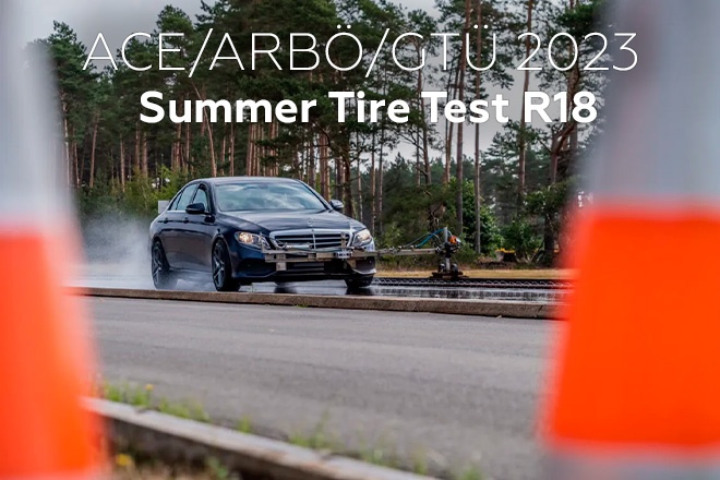 ACE/ARBÖ/GTÜ 2023: Summer Tire Test R18