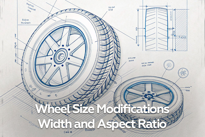 Wheel Size Modifications: Width and Aspect Ratio Insights