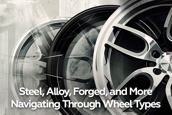 Steel, Alloy, Forged, and More: Navigating Through Wheel Types